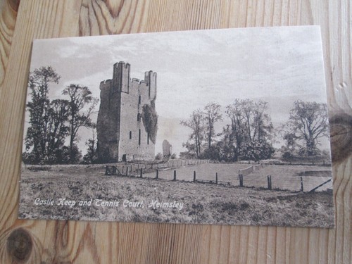 Postcard castle keep and - postcard, of