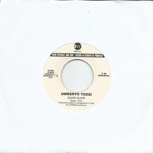 Umberto tozzi raro 45 - umberto,