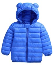 Toddler Down Cotton Hooded Ear