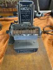 Macchina Kingsley Hot Foil Timbratrice USATA FUNZIONANTE