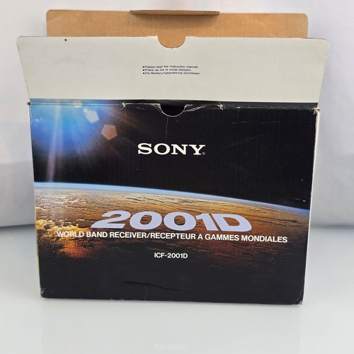 Sony icf 2001d - mw, sw