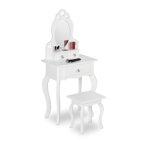 Relaxdays toeletta trucco - toeletta,