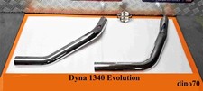 Harley Davidson cover para calore cromo x collettori di scarico x Dyna 1340 Evo