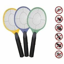 3 RACCHETTE ELETTRICA AMMAZZA ZANZARA ANTI ZANZARE INSETTI MOSCHE RACCHETTA