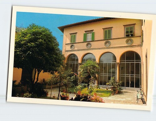 Cartolina cortile interno - cartolina,