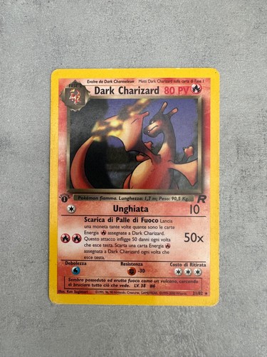 Carta pokémon dark charizard - carta,