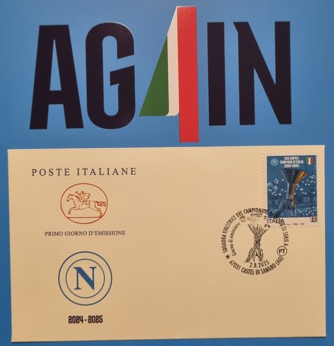 Napoli campione italia - napoli, d'italia