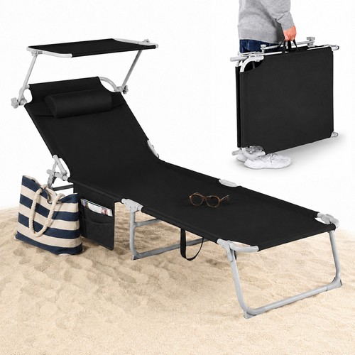 Lettino pieghevole spiaggia - lettino,