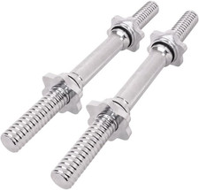 Coppia Manubri Corti Da 35 Cm N° 2 Dumbbell Bilancieri Dritti Con Chiusure a Vit