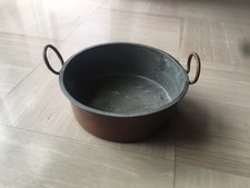 Pentola antica in rame diam 30