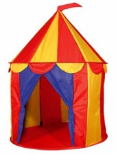Tenda da Circo Pavimento Rosso Interno Bambini Casa Gioco Esterno Giocattolo Castello