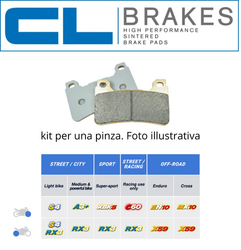 Pastiglie freno 1 pinza - sc,