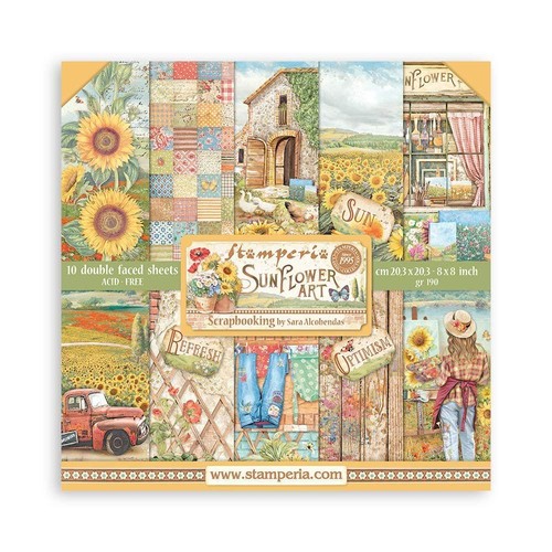 Blocco carte scrap - di,