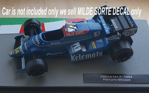 Decals per osella - 1/43, f