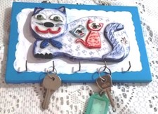 Quadretto portachiavi con