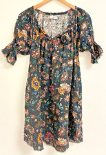 Natural Life Black Floral Mini