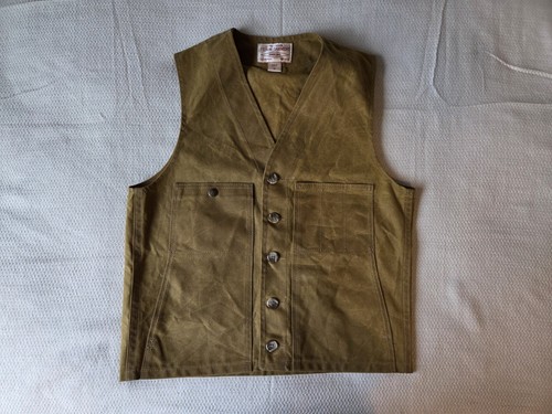 Gilet filson tessuto di - in,