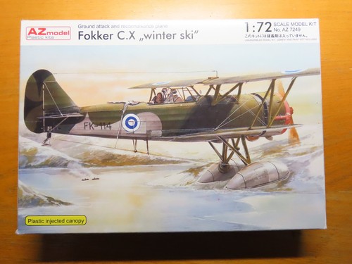 Modello fokker c x - 1/72, c.x