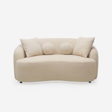 Divano curvo di design 2 posti