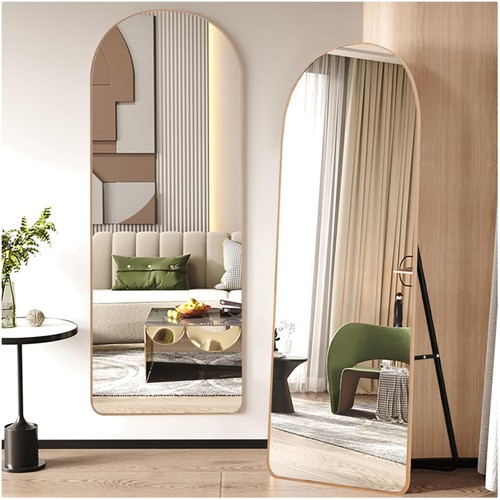 Specchio terra 160x50cm oro