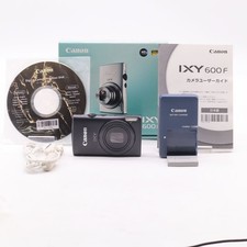 Canon IXY 600F Black 12.1MP 8x