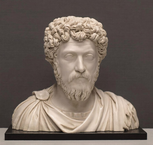 Statua busto marco aurelio - busto,