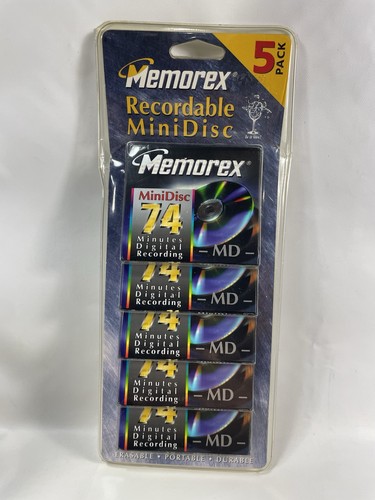 Memorex minidisc registrabile - memorex,