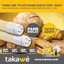 T8 G13 TUBO LED 360° PER