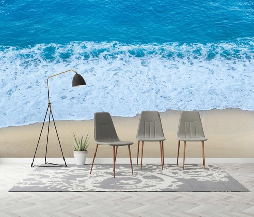 Carta parati blue waves - carta,