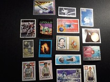 50 FRANCOBOLLI DI VARI STATI EUROPEI MISTI TEMATICA SPAZIO