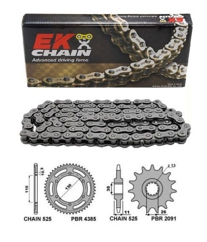 Kit trasmissione yamaha xsr - kit,