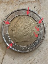 Moneta 2 euro, RARA, CON