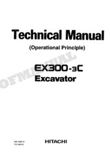 HITACHI EX300-3C ESCAVATORE