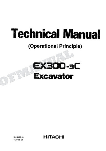 Hitachi ex300 escavatore - ex300-3c,