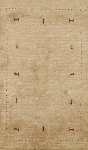 Tappeto artigianale beige