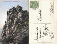 Sonnwendstein, Zinken-Kletterpartie . Viaggiata 1915