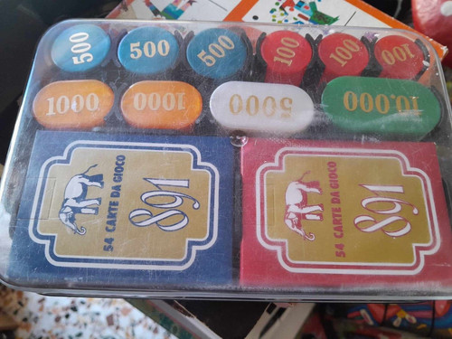 Scatola set poker - 891, +