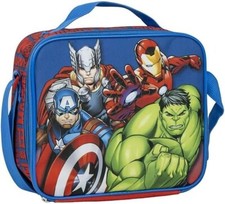Zaino Borsa Termica Pranzo Avengers Marvel  Mini Zainetto Isotermico con Manico