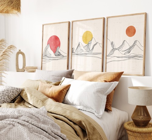 Set disegni montagna e - set, 3