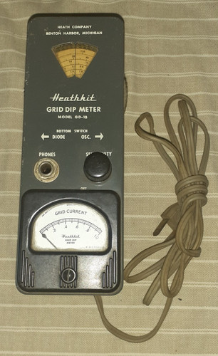 Vintage heathkit model 1b - model, gd-1b