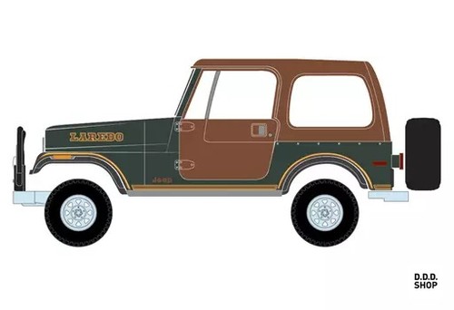 Miniature car 1980 jeep - car,