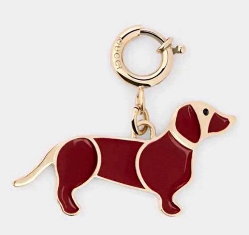 Charm borsa cane bassotto