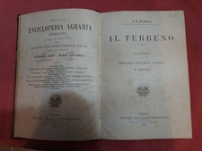 LIBRO  " IL TERRENO. Nozioni di geologia dinamica, storica e agraria  .1898.....
