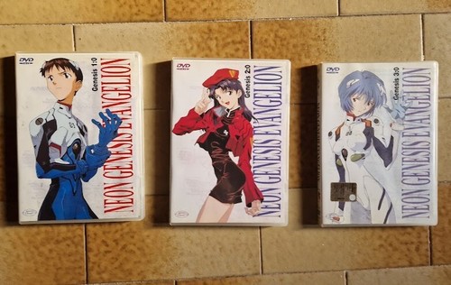 Neon genesis evangelion dvd - neon,