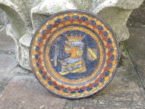 Antico piatto terracotta
