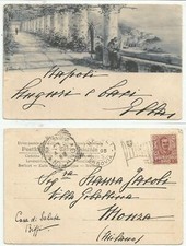 NAPOLI (147) - AMALFI Convento dei Cappuccini (senza diciture) - Fp/Vg 1905