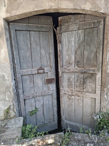 Portone antico legno - antico, in