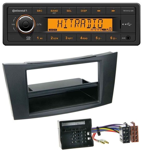 Autoradio continental 1din usb - continental,