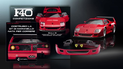 Costruisci ferrari f40 - costruisci, la