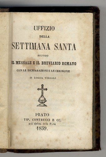 Uffizio della settimana - della,